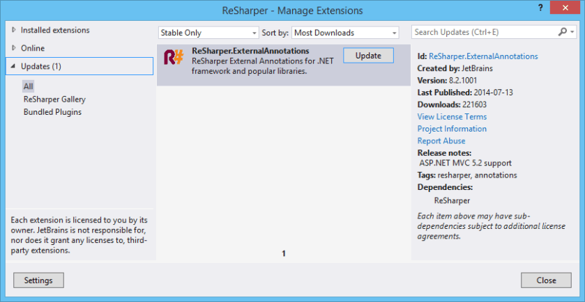 resharper-extensions